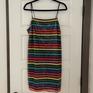 WAYF Sequin Mini Dress